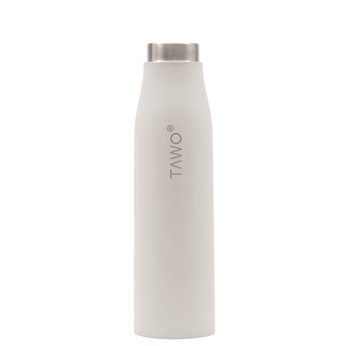 Botella Inteligente UV Autolimpiante TAWO® 750ml Blanco | Acero Inoxidable 316L